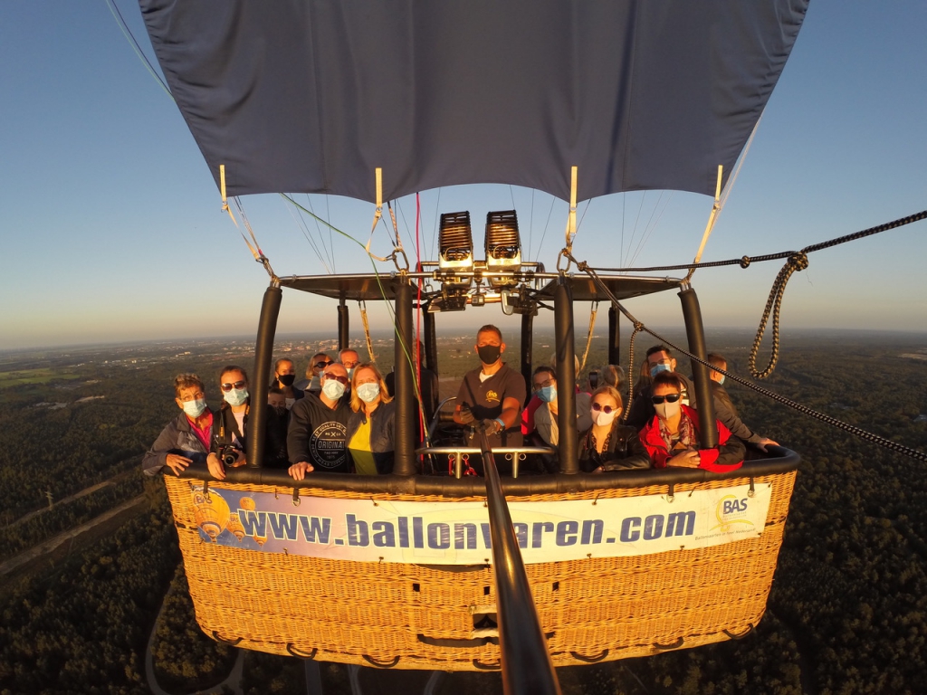 Ballonvaren vanaf Amersfoort naar Odijk | BAS Ballonvaarten B.V.