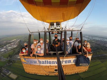 Ballonvaart Alphen naar Driebruggen met BAS Balonvaarten