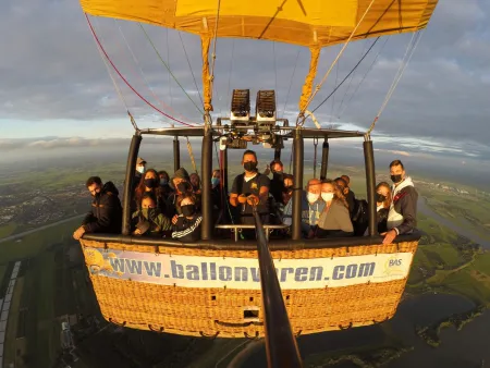 Ballonvaart Nieuwegein naar Buurmalsen met BAS ballon
