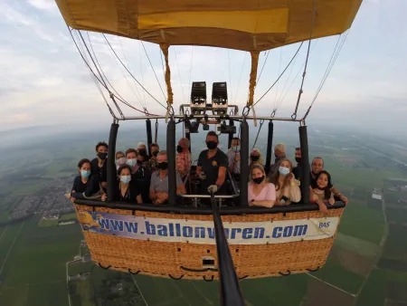Ballonvaart vanaf Houten naar Cothen met BAS