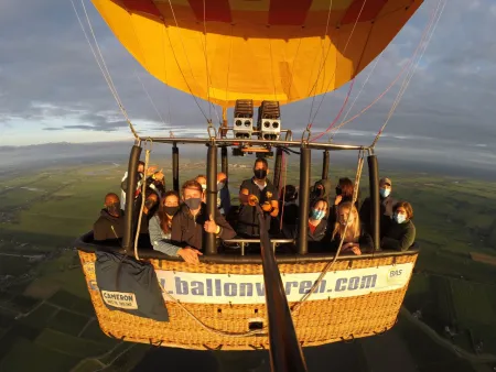 Ballonvaart Nieuwegein naar Buurmalsen met BAS ballon