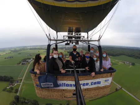 Ballonvaart Doetinchem naar Kleve in Duitsland