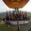 Ballonvaart in Zwaagdijk Noord Holland