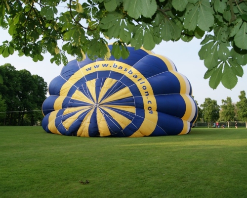 Luchtballon in het Goffertpark